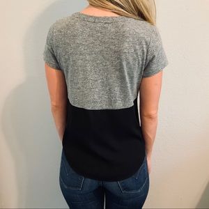 Express Tops - Express Grey & Black XS Shirt Express Tops - Express Grey & Black XS Shirt